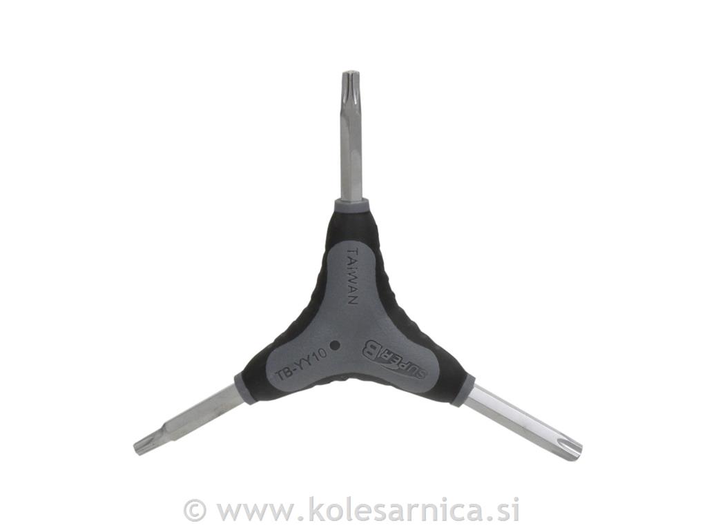 Orodje SUPER B TB-YY 10 Ključ Torx 3v1