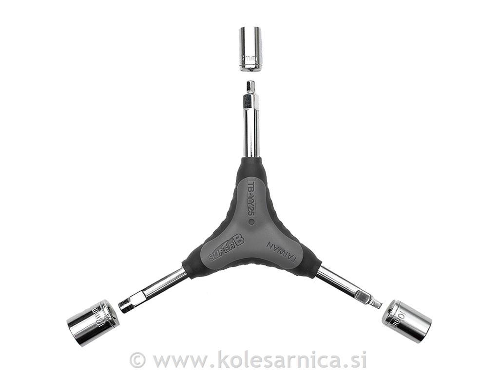 Orodje Super-B Ključ 6v1