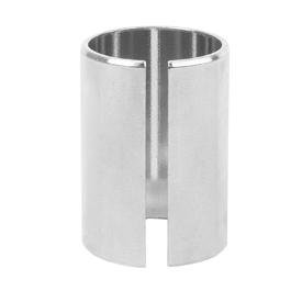 adapter opore krmila m-wave silver alu 1-1/8 na 1 40mm